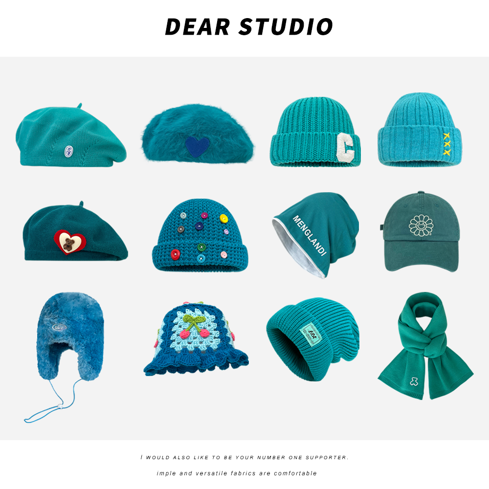 帽子逛街韩版男女秋冬显白时尚