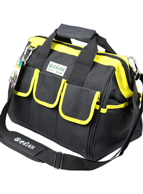 老A 家电维修售后工具包 多功能加厚帆布电工包手提14/18寸可印字