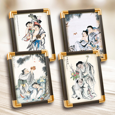 指谁谁发财装饰画送礼物礼品