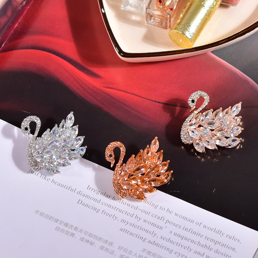 Broche femme BABY en Zircon diamant - Ref 1170929 Image 4