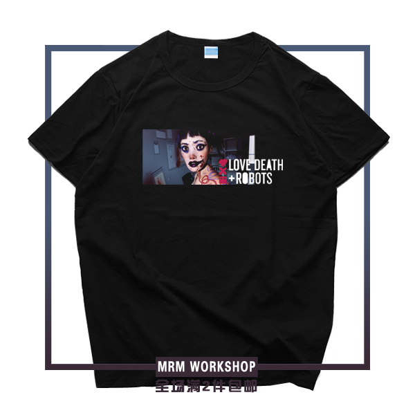 爱死亡机器人爱死机短袖T恤