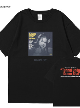 打雷姐周边Lana Del Rey Did you know that there's 纯棉短袖T恤