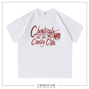 Lana Del Rey Lust For Life打雷姐周边短袖纯棉T恤