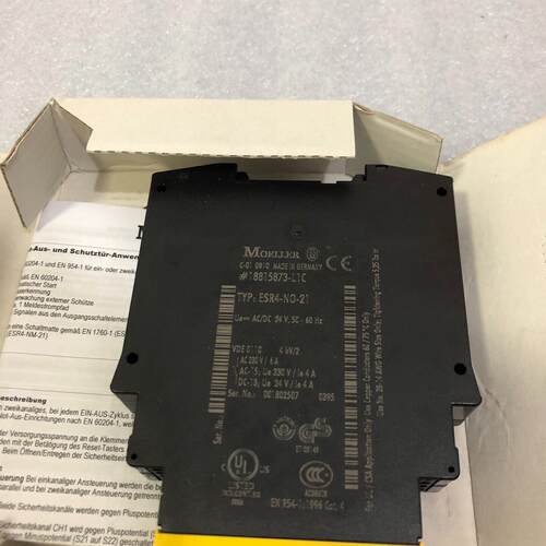 ESR4-NO-21 安全继电器 金钟穆勒MOELLER 24VAC/DC议价维修