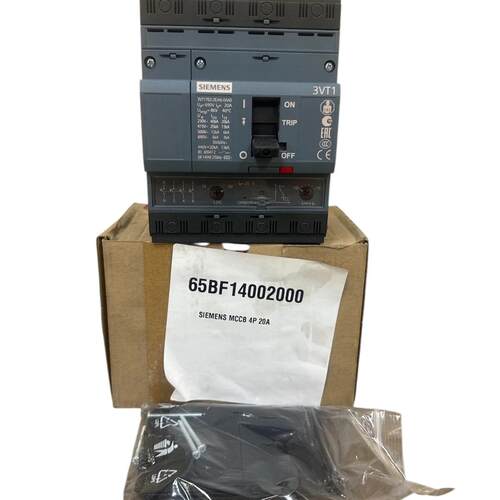 3VT1702-2EJ46-0AA0 塑壳断路器 4P 20A 电路保护开关议价维修