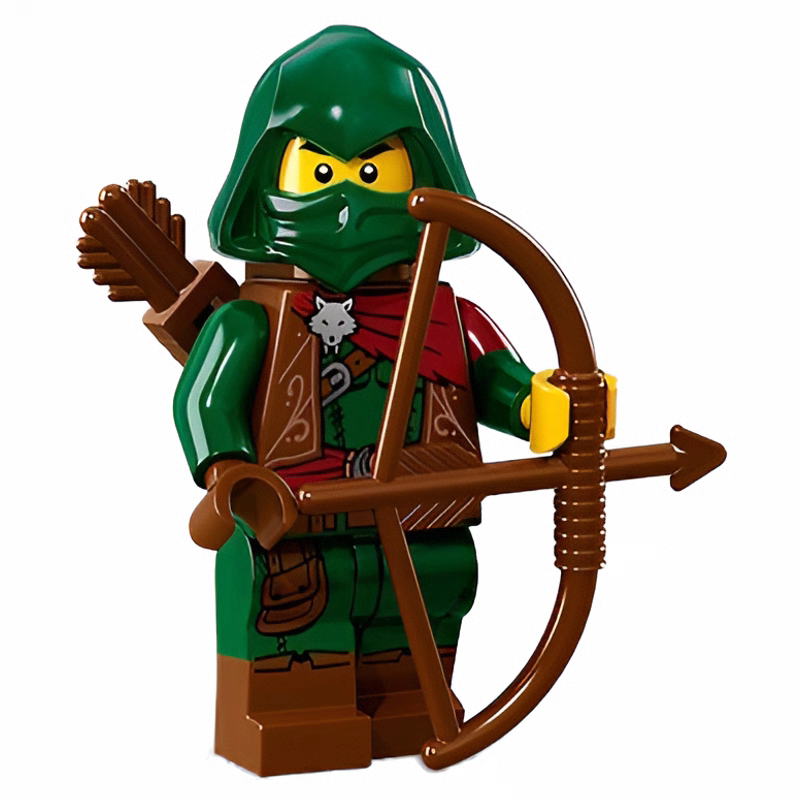 【MB】乐高 Lego 71013 第16季人仔抽抽乐 #11 森林弓箭手 原封