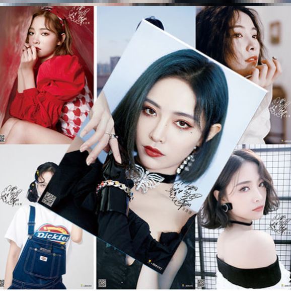 许佳琪明信片海报写真集徽章书签贺卡贴纸明星应援周边签名照礼物