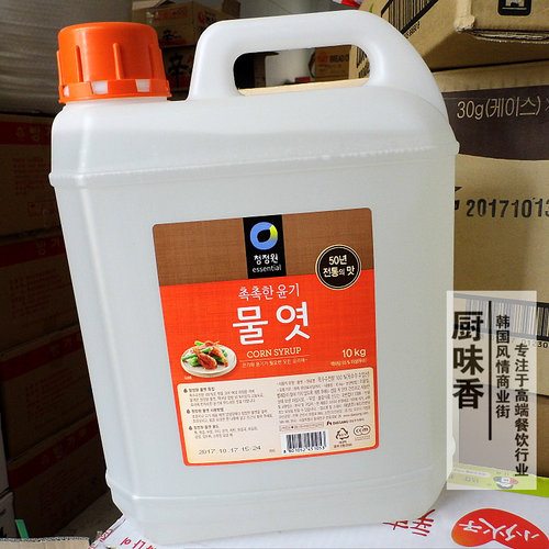 韩国进口清净园麦芽糖稀烘焙原料