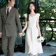 朱雀记订婚礼服轻奢小众高端绝美连衣裙法式 小个子登记领证小白裙