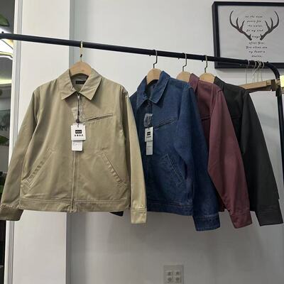 苏苏家 男装休闲拉链夹克/ 底特律夹克牛仔外套475681/ 476942