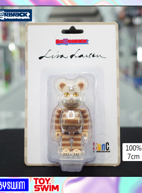 BE@RBRICK 积木熊 Lisa Larson 猫 狮子 挂卡 现货 100%bearbrick