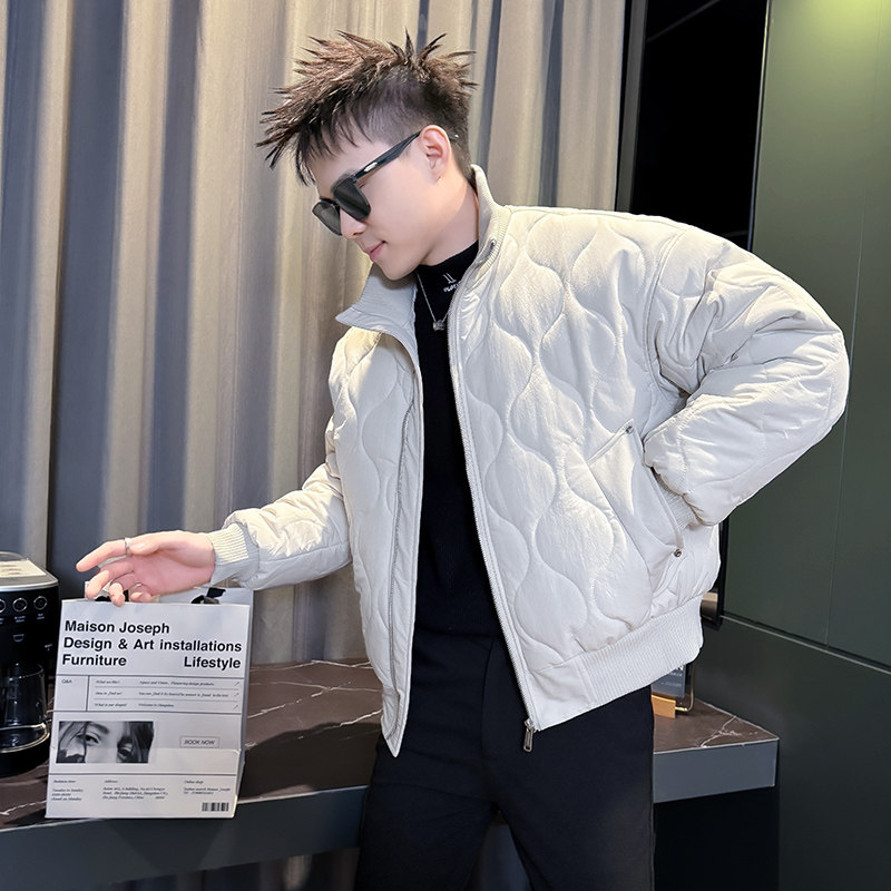 101B-MF210-P148控198冬季立领棉服保暖高领棉衣社会潮男士外套1,男装棉衣,电商C301B