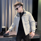 101B-MF203-P118控158冬季立领字母棉服保暖棉衣社会潮男士外套1，男装棉衣，电商C301B