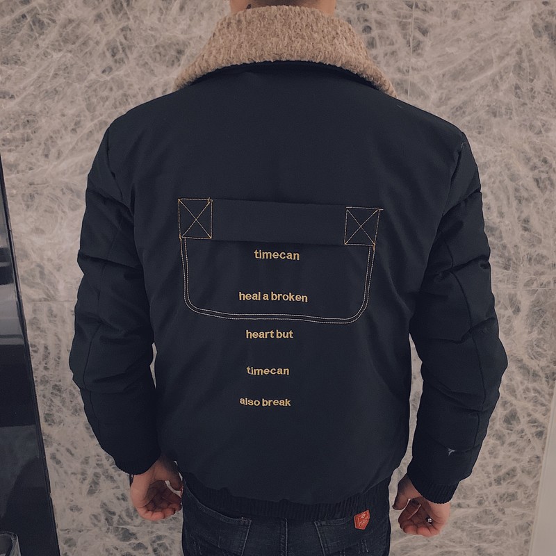 C301B-MF02-特P105控138冬季社会棉衣男韩版修身棉服羊羔毛翻领6,男装棉衣,电商C301B