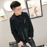 4羊羔毛棉服社会小伙加厚男棉衣斜拉车外套C301B-YG01，男装棉衣，电商C301B