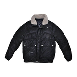 101B-MF22-P138控178可斜卸毛领冬季PU皮棉服保暖棉衣潮男外套4，男装棉衣，电商C301B