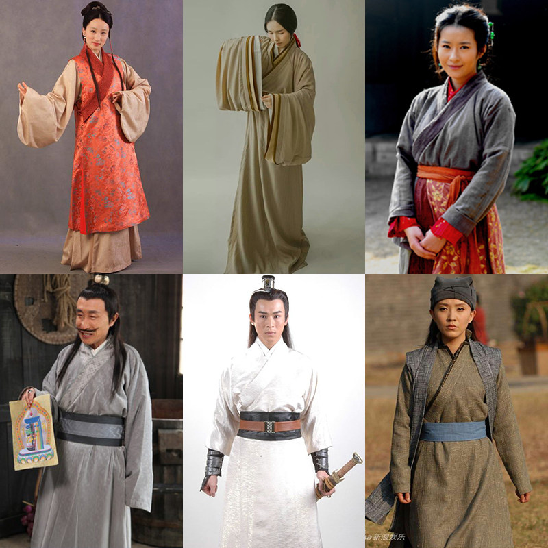 老百姓农民棉麻古装汉服