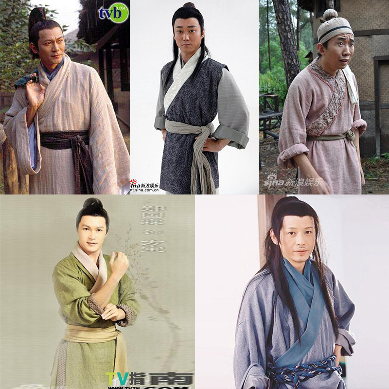 老百姓棉麻汉服店小二影视古装