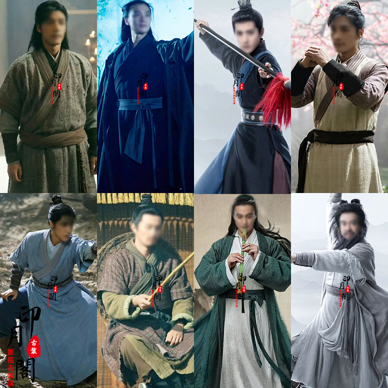 东邪北丐郭靖同款男士侠客古装