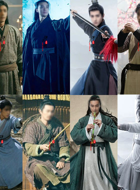 东邪北丐郭靖同款男士侠客古装