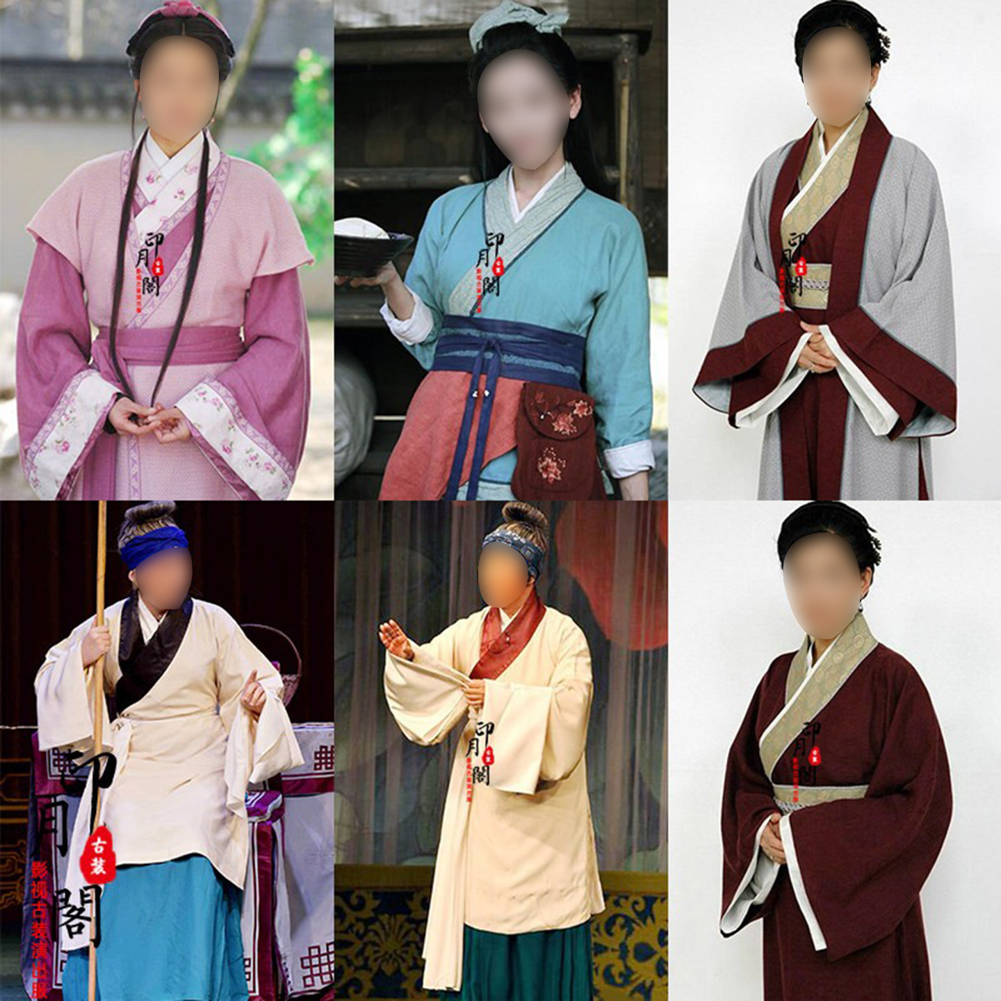 汉服棉麻夫人女士影视古装
