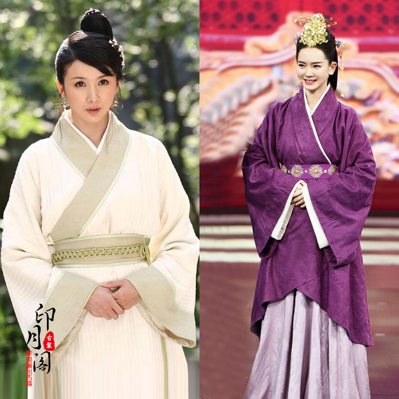 棉麻丫鬟舞台古装汉服