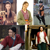 女掌柜棉麻女汉服群演古装 古装 武林外传佟湘玉祝无双同款 影视古装