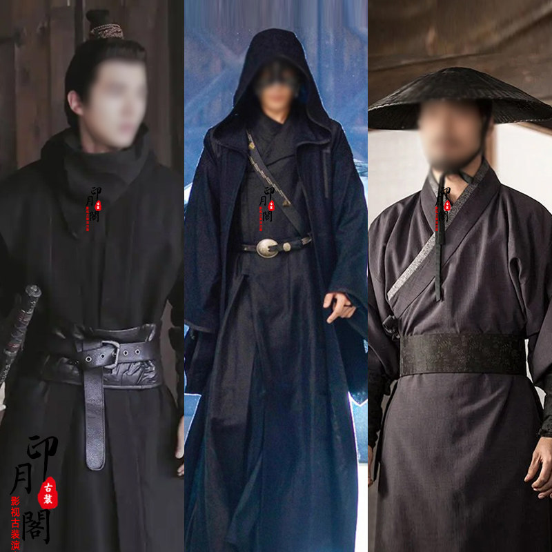 黑色侠客剑客武侠古装