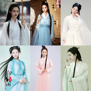 2020年款影视装女汉服仙女服古典舞蹈服女侠古装侠女服飘逸女古装