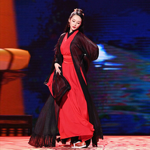 影视装庆余司理理同款古装女侠古装红色女剑客黑色侠女古装汉服