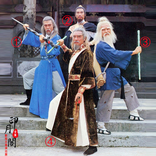 东邪西毒同款男士侠客古装