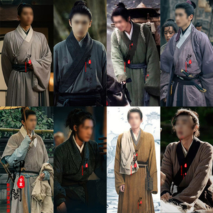 山河锦衣卫同款明朝制男侠客绣春刀棉麻侠客剑客侍卫江湖浪子古装