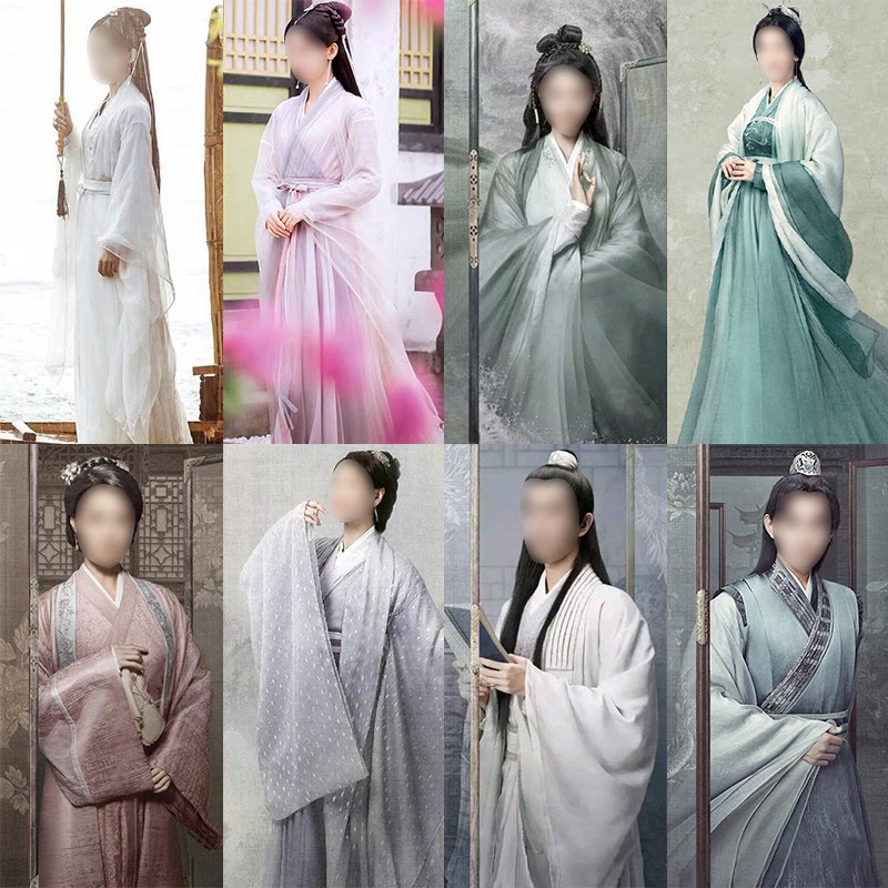 影视古代写真仙女服白素贞同款