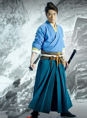 影视古装笑傲江湖令狐冲同款古装男士古装宋明古装武侠古装侠客服