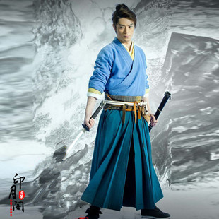 影视古装笑傲江湖令狐冲同款古装男士古装宋明古装武侠古装侠客服