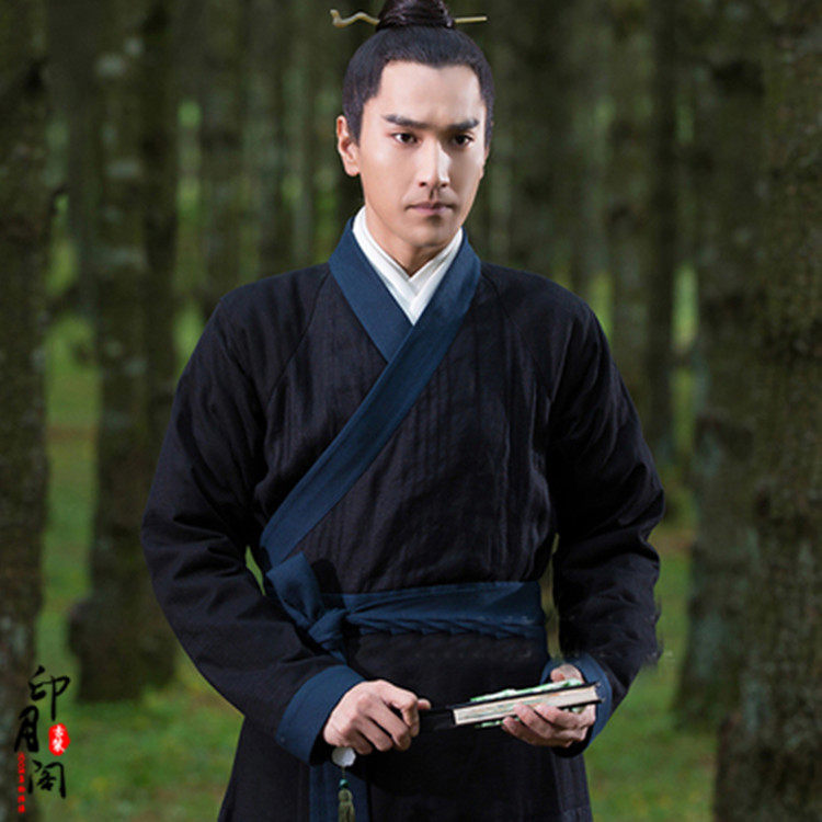 三生三世赵又廷夜华同款古装仙侠棉麻侠客大侠剑客武侠古装演出服