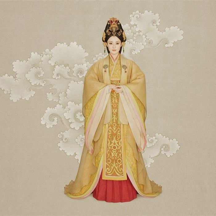 芈月端庄大气古装汉服孙俪同款