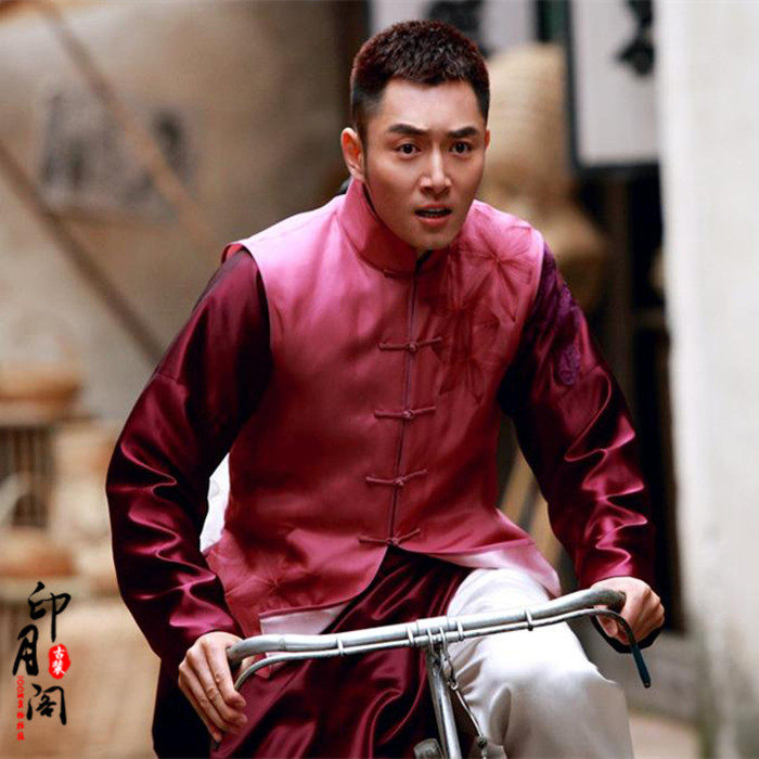 抓住彩虹的男人同款古装民国男士长衫老上海男古装民国青年服