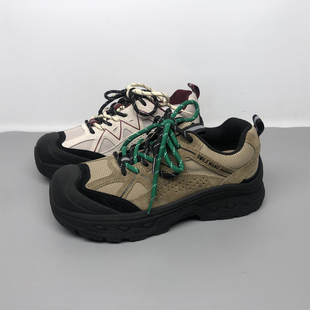 品牌撤柜真皮运动女鞋2025新款透气户外登山徒步鞋防滑耐磨休闲鞋