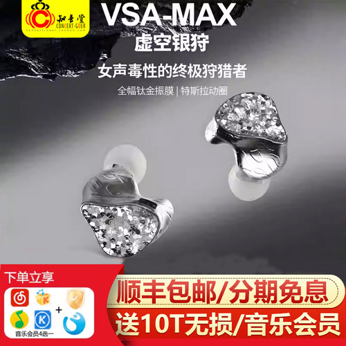 丽弦VSA-MAX动圈入耳式hifi耳机