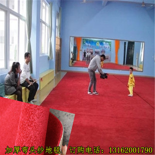 4米宽加厚武术馆练功房跆拳道打拳击比赛散打防火地毯防滑耐磨