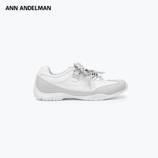 女百搭复古休闲鞋 运动鞋 ANDELMAN官方直营薄底慢跑鞋 ANN