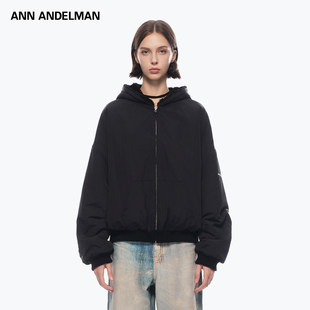 ANDELMAN冬季 ANN 棉服双面穿羊羔绒面包服夹克外套 徐艺洋同款