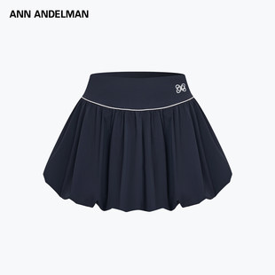 ANN 防走光芭蕾风休闲花苞短裙 ANDELMAN官方直营百搭显瘦泡泡裙裤