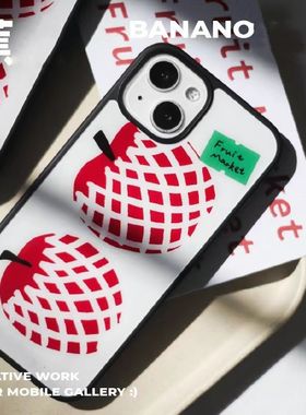 白色苹果亚克力黑边亮面磨砂磁吸适用苹果16promax手机壳iPhone15lus14Pro13保护套12防摔ins挂绳硅胶