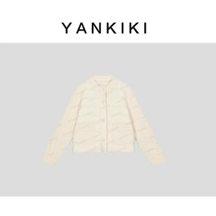 新款 2025冬季 NEW YANKIKI 便携毛衣鹅绒服