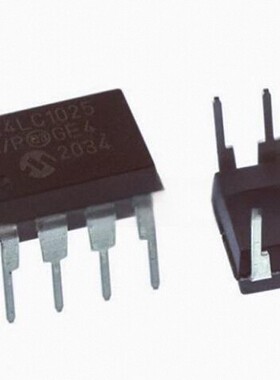 24LC1025-I/P直插DIP8脚 PIC存储器 串行EEPROM 芯片 原装正品