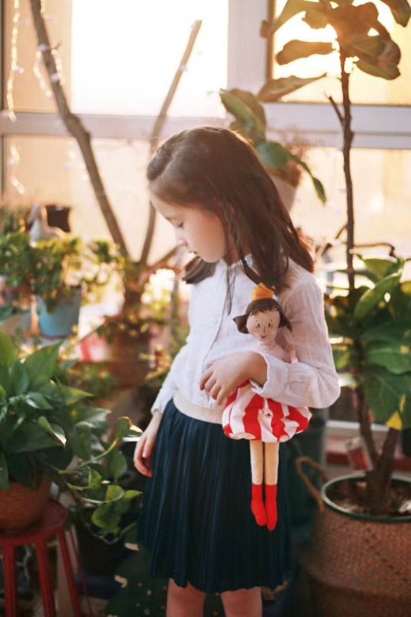 法单s家纯原夏秋款2-6半裙百褶裙