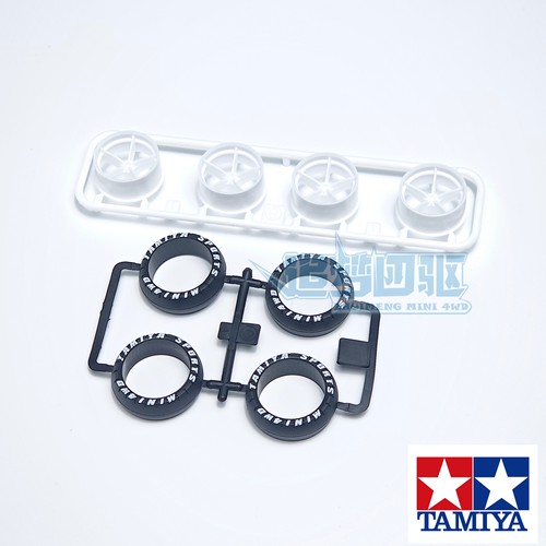 正品田宫四驱车 阿凡达MK3软壳 95464 大径刻字胎+轮毂 拆卖