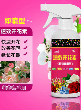 八个老头花卉开花素花卉专用即喷营养液三角梅促花爆花家用植物通